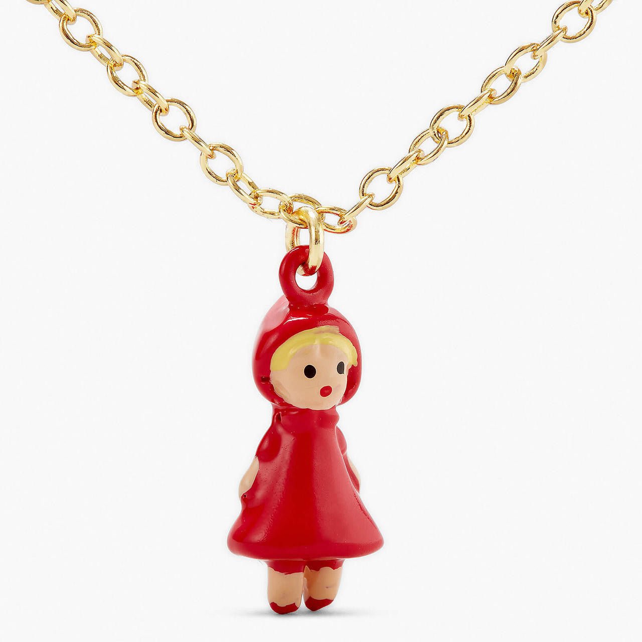 Little Red Riding Hood Picnic Pendant Necklace | APBB3111 - Les Nereides