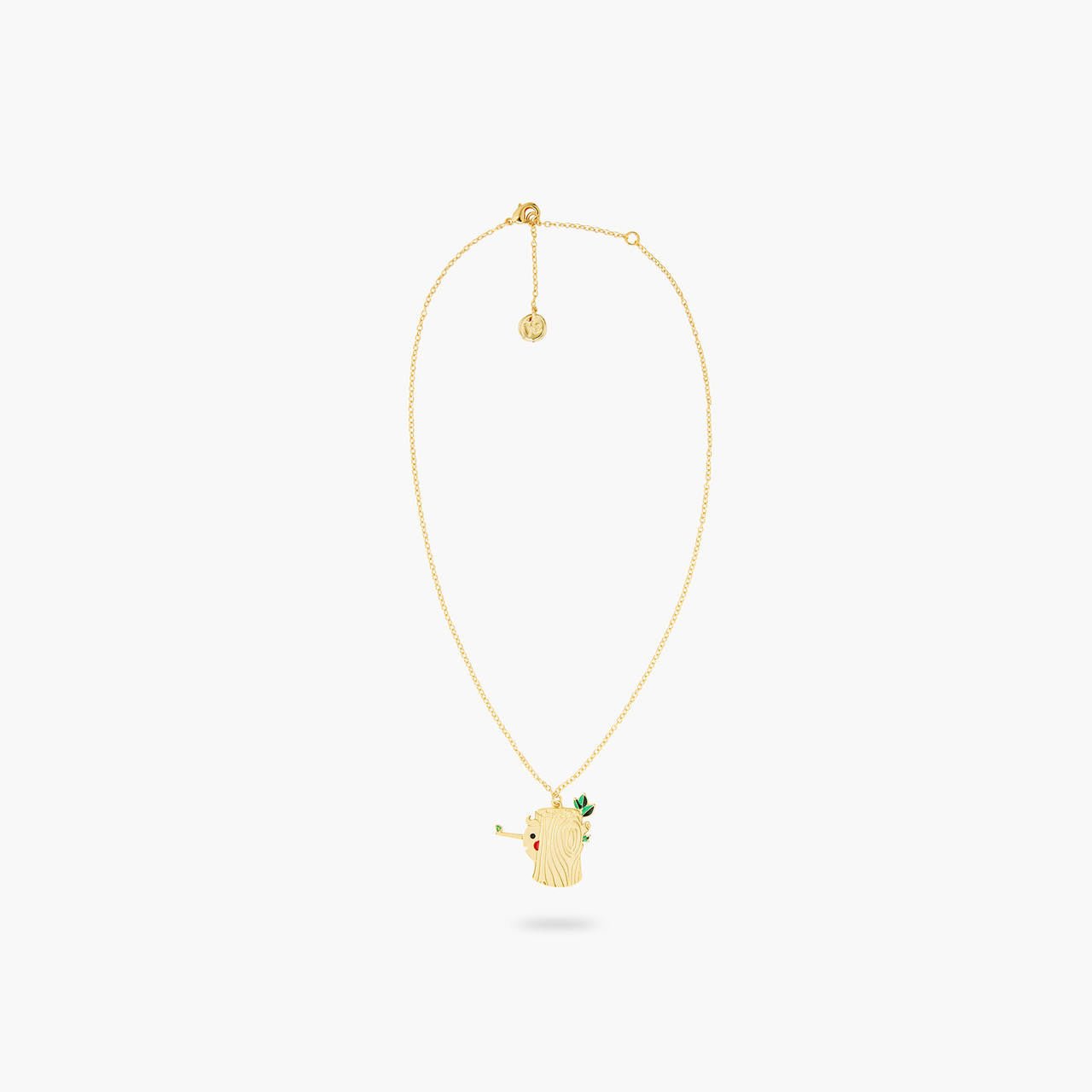 Log and Pinocchio pendant necklace | AQUI3061 - Les Nereides