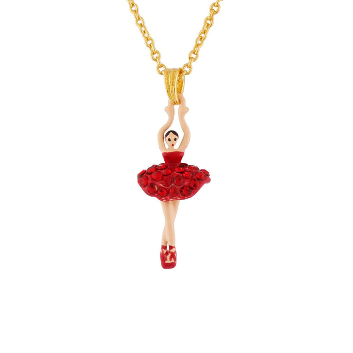 Mini Pas de Deux Ballerina Siam Necklace | AHMDD3018 - Les Nereides