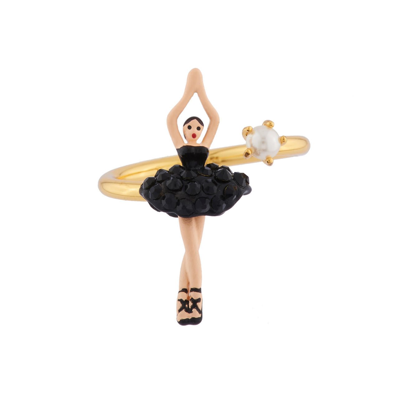 Mini Pas de Deux Black Rings | AIMDD6019 - Les Nereides
