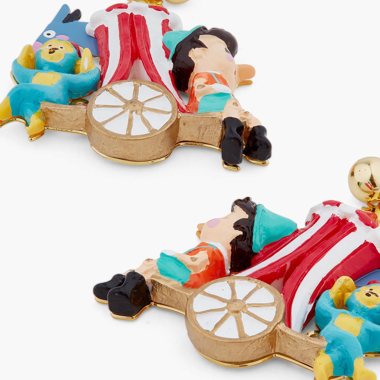 Mobile Circus Tent Earrings | ARPI1081 - Les Nereides