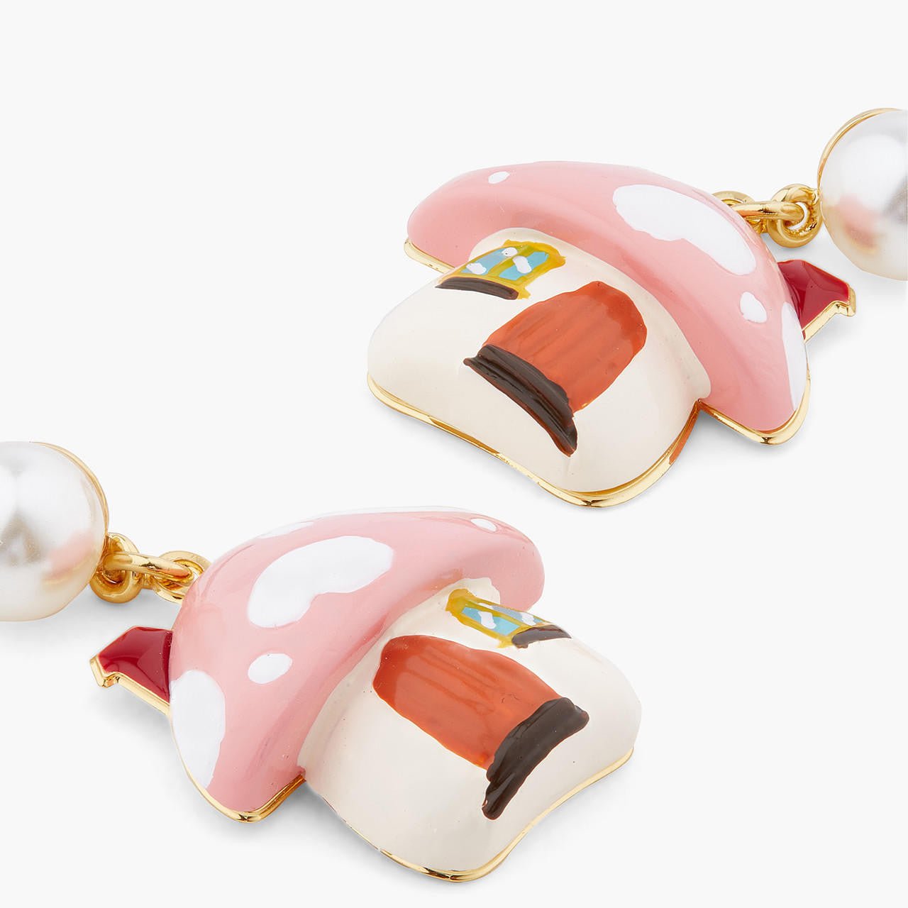 Mushroom House Earrings | ARCP1011 - Les Nereides