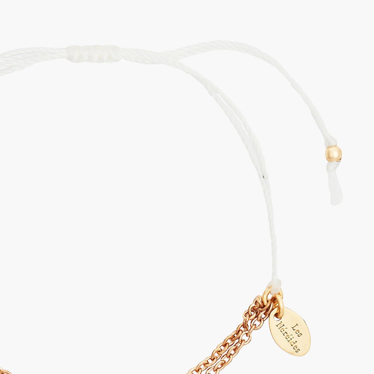 Myosotis And Faceted Crystal Gift Bracelet | ANGIFT2021 - Les Nereides