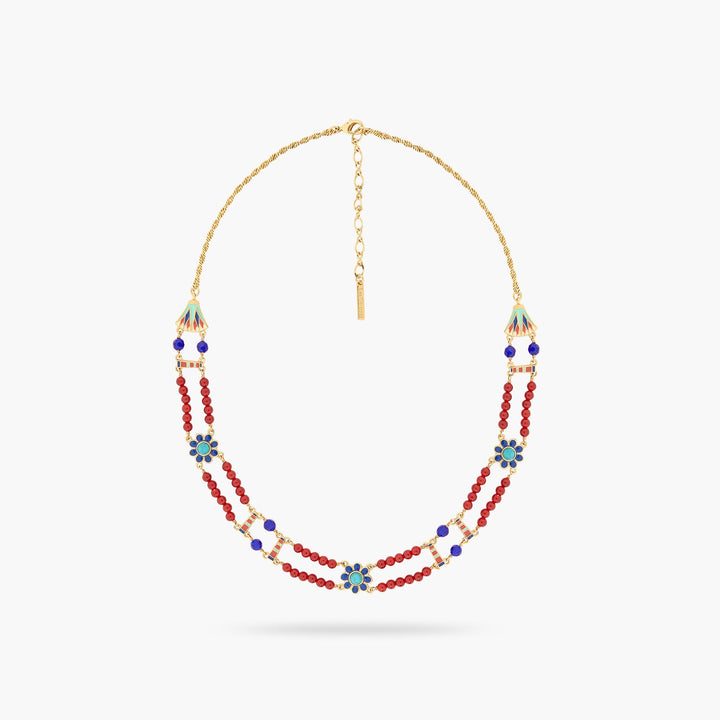 Mystery Of The Nile Statement Necklace | ASNI3011 - Les Nereides