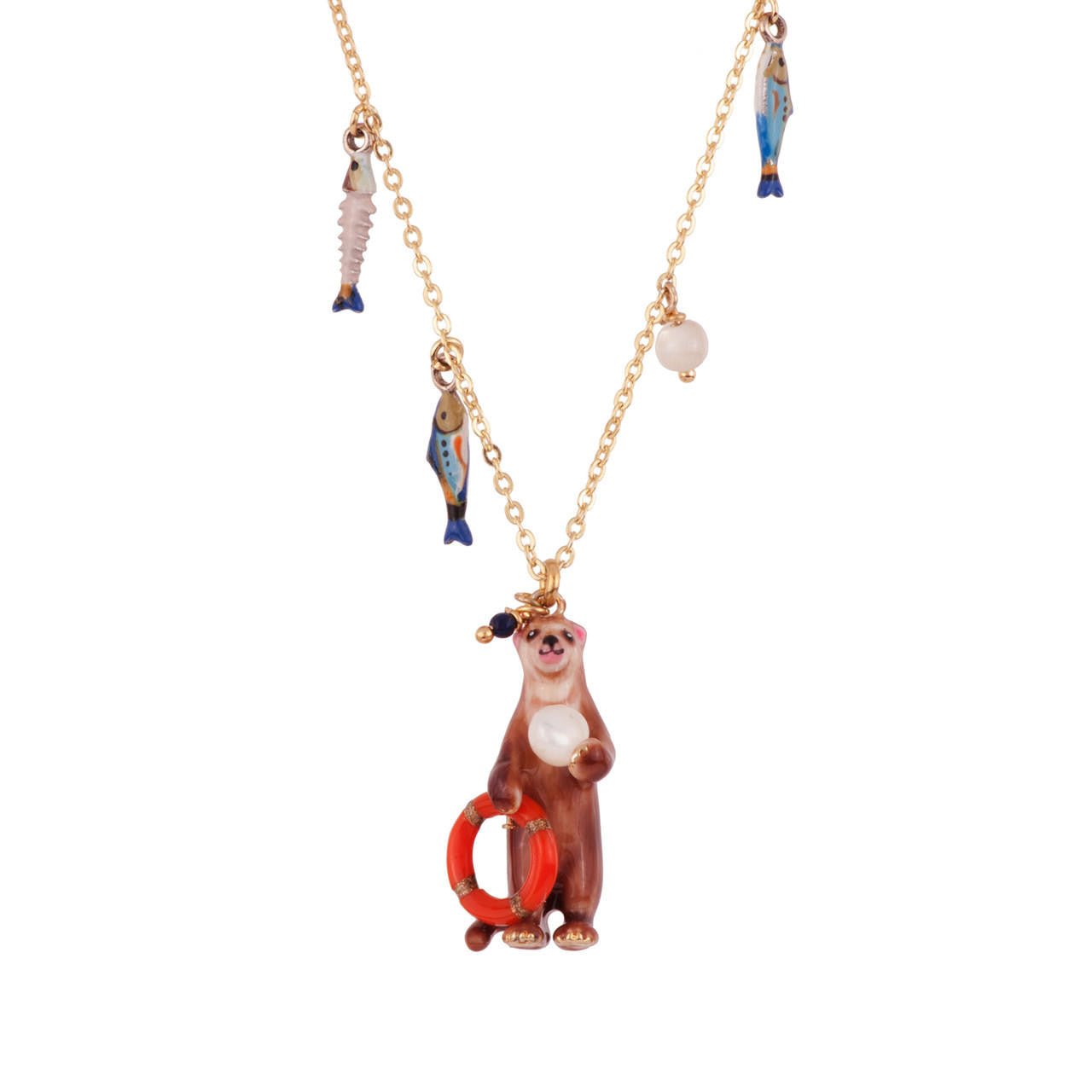 N2 For Lnla Otter And Multi - Éléments Necklace | AENA3011 - Les Nereides