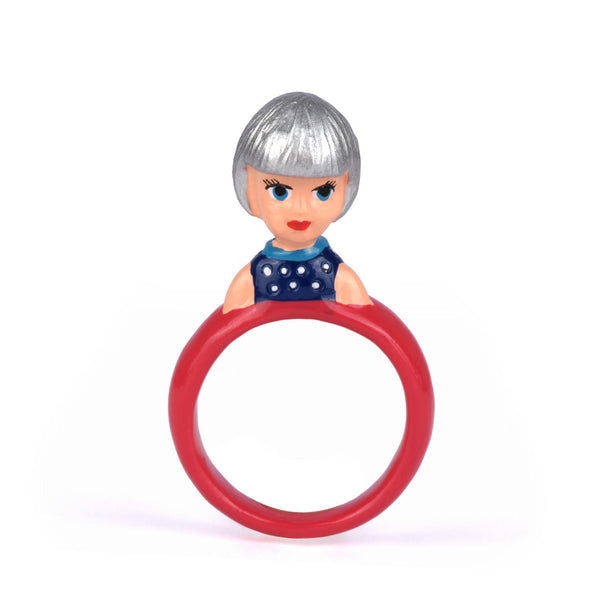 N2 Jeunes Demoiselles Doll White Hair Rings | ZJD601/12 