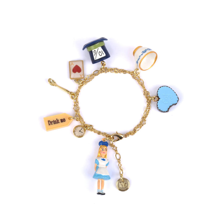 N2 Le Tea Time D'Alice Alice And Multi-Charms Bracelet | AATA2041 