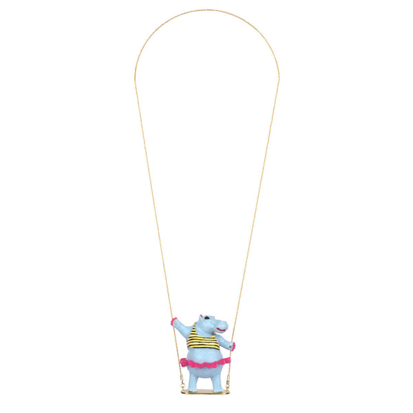 N2 Les Athlétiques Hippopotamus Necklace | ZAT3021 