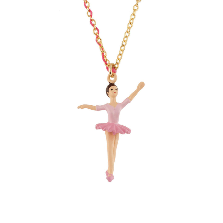 N2 Les Petits Rats Ballet Dancer Making An "Arabesque" Necklace | AEOP3031 