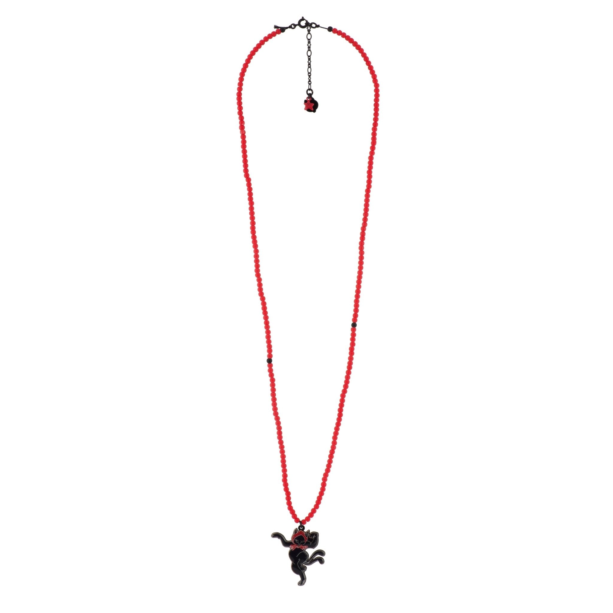 N2X Nekomata Red Hood Necklace | AENB3081 - Les Nereides