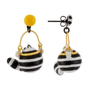  N2X Nicolas Buffe Cooking Pot Tanuki Earrings | AENB106T/1 