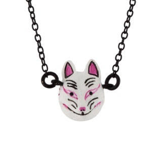  N2X Nicolas Buffe Fox Mask Necklace | AENB3181 