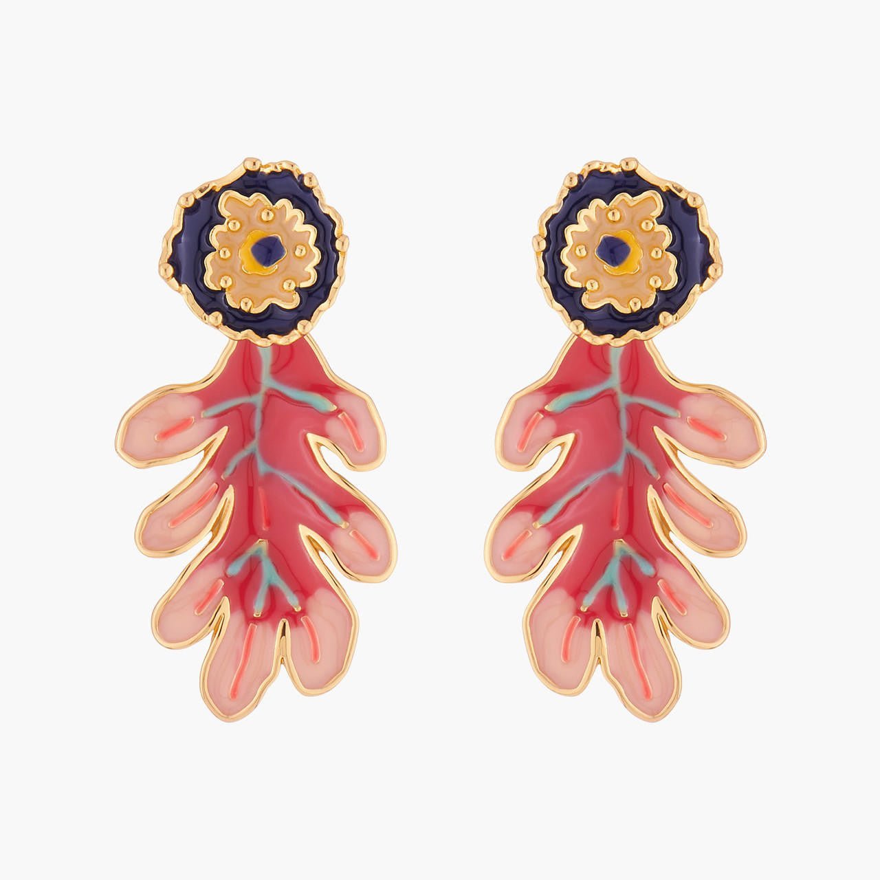 Oak Leaves Earrings | ALBE1051 - Les Nereides