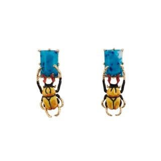 Obscurité Ostentatoire Reindeer Beetle Earrings | ACOO1051 - Les Nereides