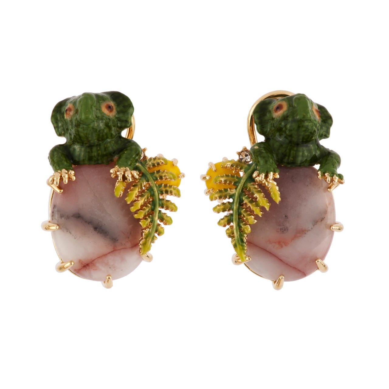 Obscurité Ostentatoire Stones & Triceratops Earrings | AFOO1041 - Les Nereides