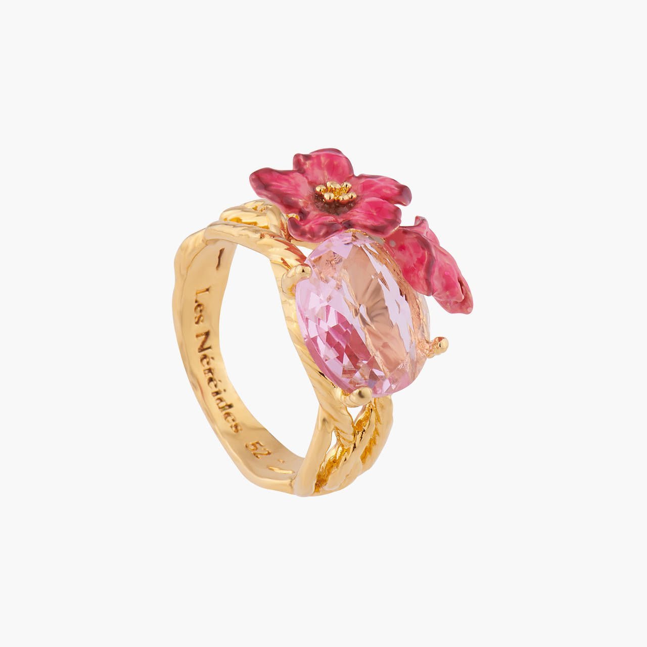 Oleander Blossoms Cocktail Rings | ALPE603/11 - Les Nereides