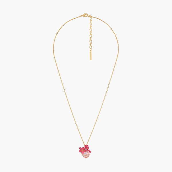 Oleander Flower Pendant Necklace | ALPE3051 - Les Nereides