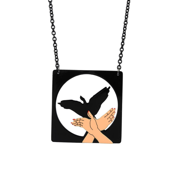 Ombres Chinoises 60Cm + 5 Cm Extension Bird Necklace | AAOC3041 - Les Nereides