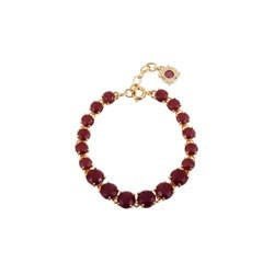 One Row La Diamantine Multi Stones Aurore Purple Bracelet | ACLD2521 - Les Nereides
