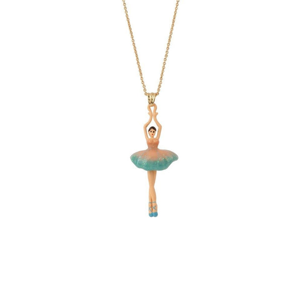 Pas de Deux Blue Tie & Dye Necklace | ADDD3591 - Les Nereides