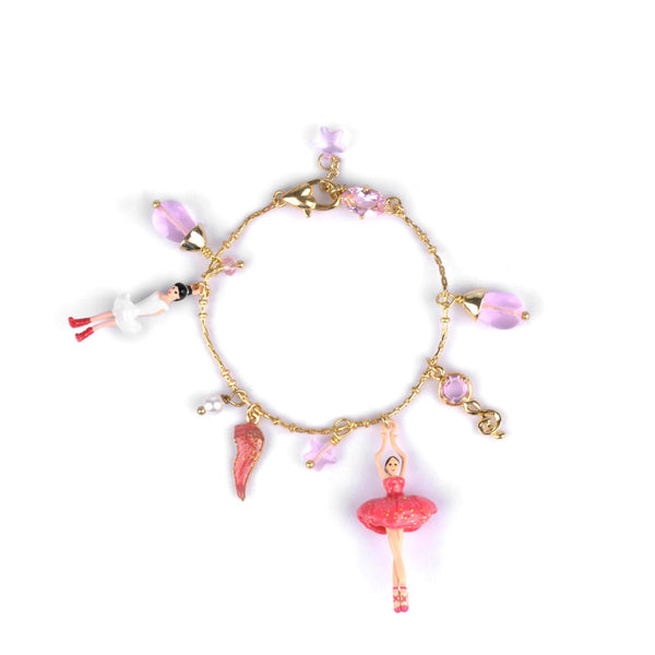 Pas de Deux Dark Pink Bracelet | YDD2011 - Les Nereides