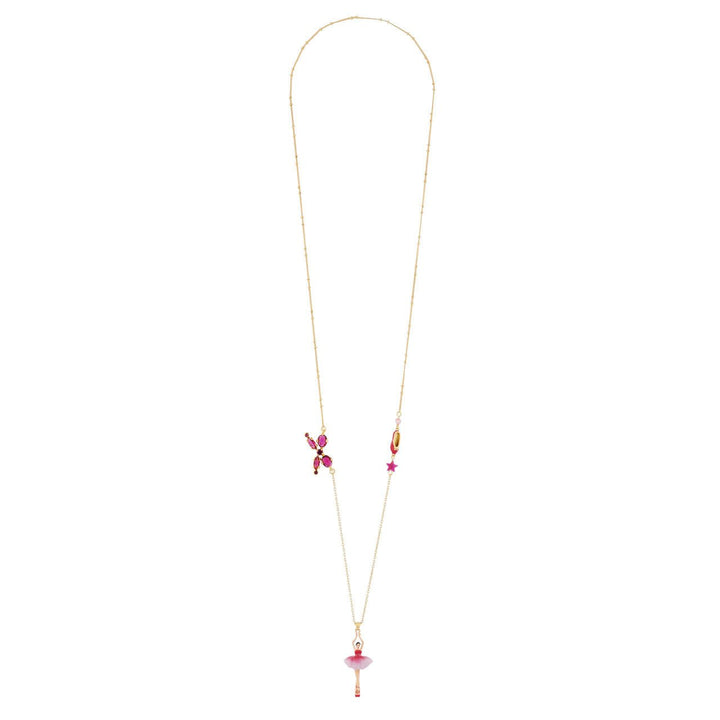 Pas de Deux Gradient Grenadine Necklace | AHDD3162 - Les Nereides