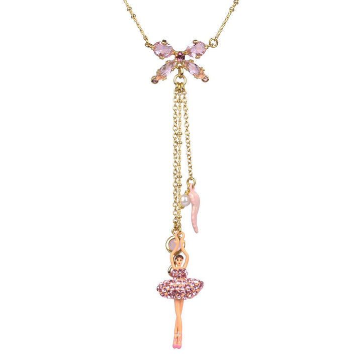 Pas de Deux Lux Multi Element Vintage Rose Necklace | ZDDL3021 - Les Nereides