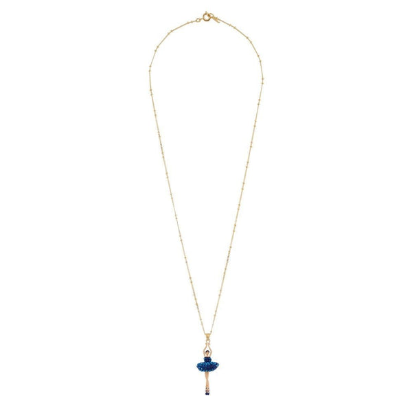 Pas de Deux Lux Rhinestones Aurora Blue Necklace | AGDDL3591 - Les Nereides