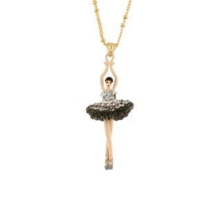 Pas de Deux Lux Rhinestones Silver Dew Necklace | AEDDL3591 - Les Nereides