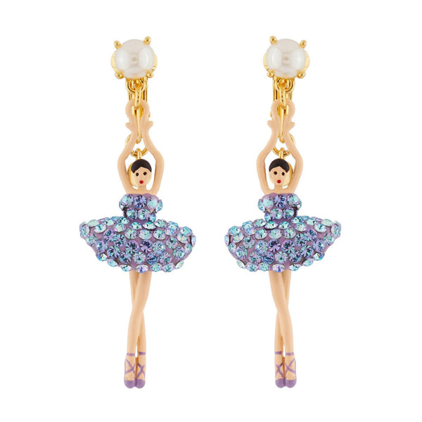 Pas de Deux Lux Rhinestones Soap Bubble Earrings | AHDDL115C/1 - Les Nereides