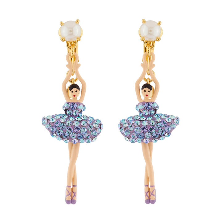 Pas de Deux Lux Rhinestones Soap Bubble Earrings | AHDDL115C/1 - Les Nereides