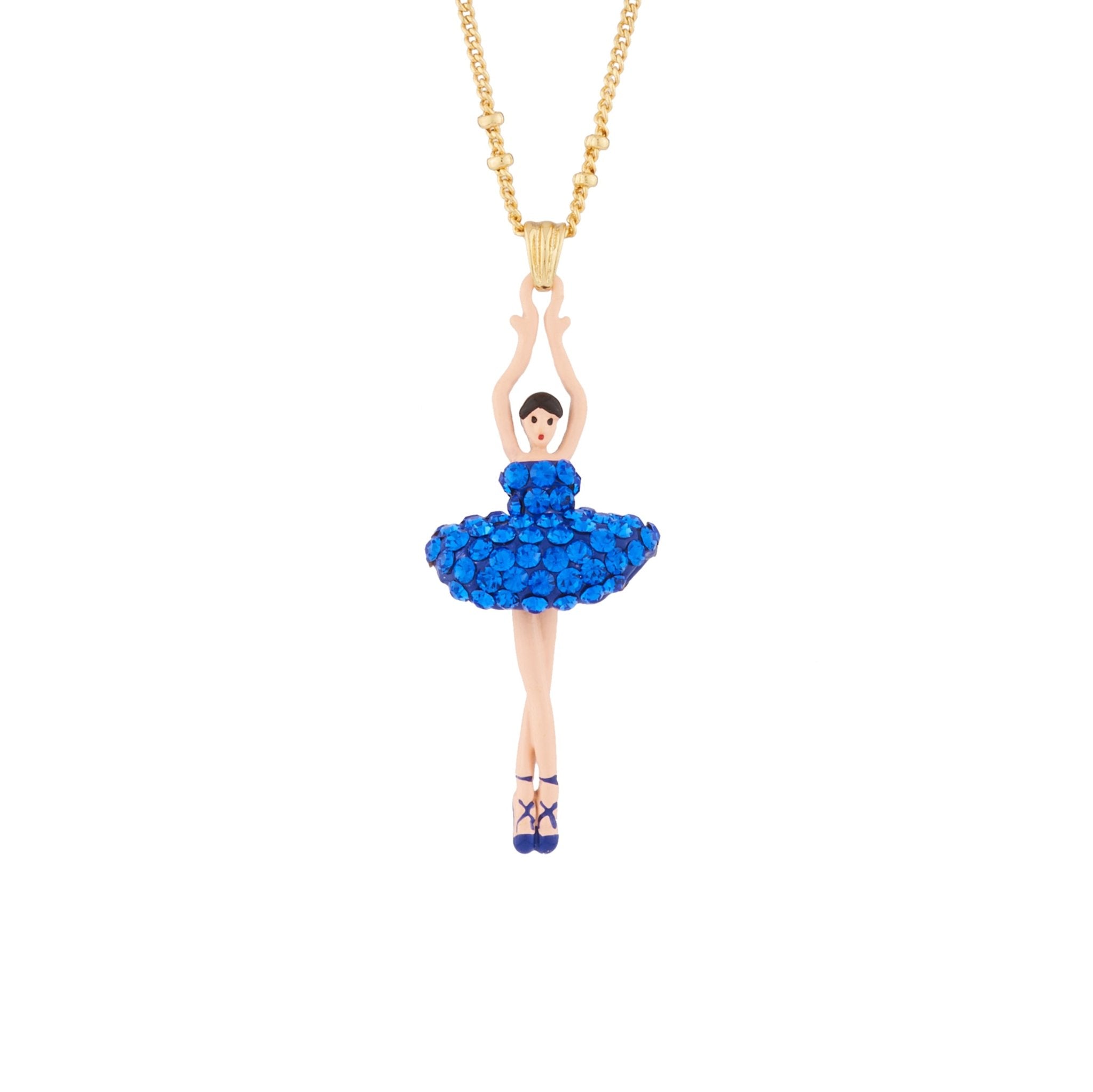 Pas de Deux Lux Sapphire Necklace | Ajddl3591 - Les Nereides
