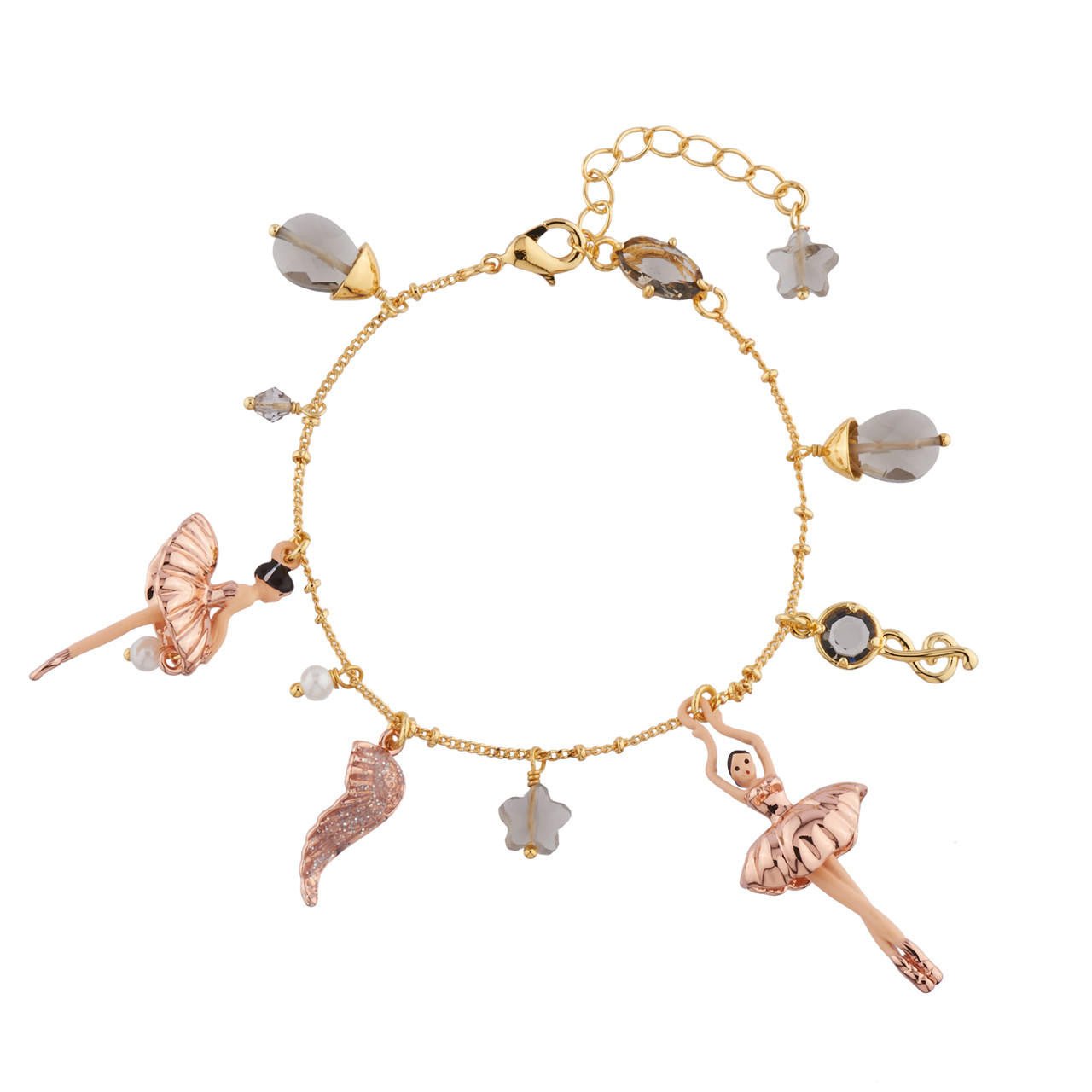 Pas de Deux Multi - Éléments Pink Gold Bracelet | AIDD2032 - Les Nereides