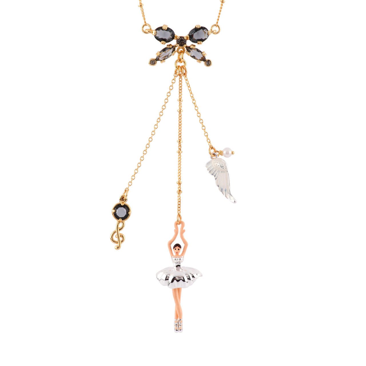Pas de Deux Multi - Éléments Silver Necklace | AFDD3022 - Les Nereides