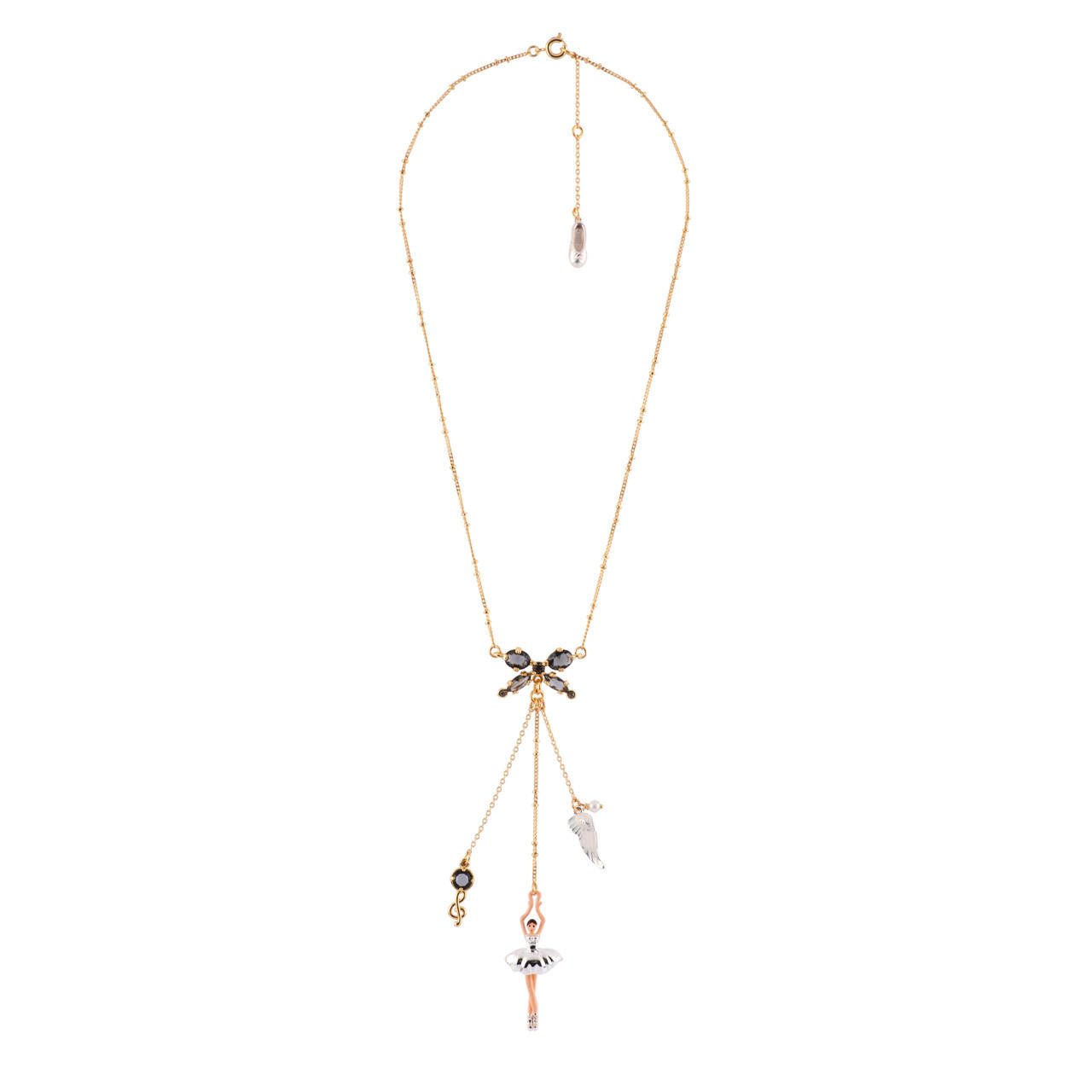 Pas de Deux Multi - Éléments Silver Necklace | AFDD3022 - Les Nereides