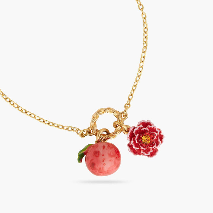 Peach And Peach Blossom Fine Bracelet | AQVT2031 - Les Nereides