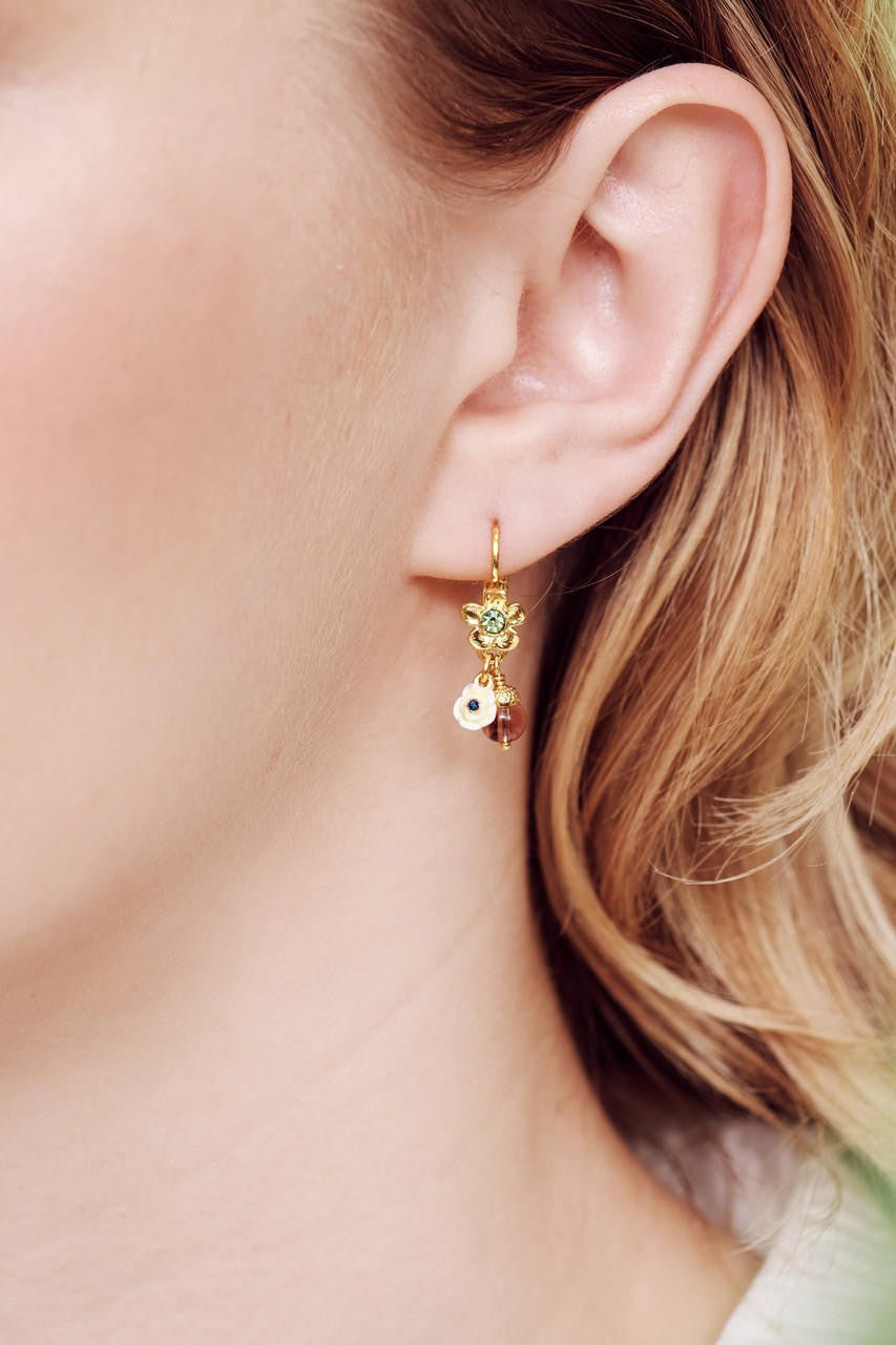 Petit Jardin Earrings | AOPJ1021 - Les Nereides
