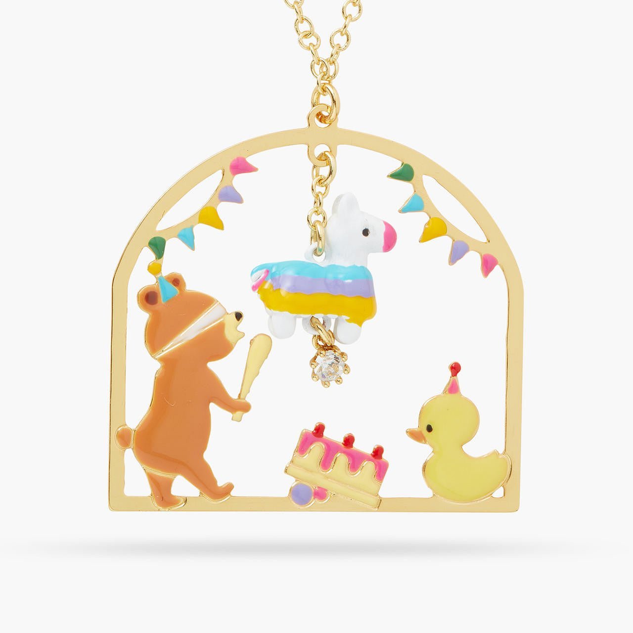 Piñata part pendant necklace | AQPP3071 - Les Nereides