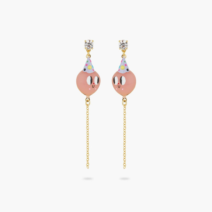 Pink ballon earrings | AQPP1071 - Les Nereides