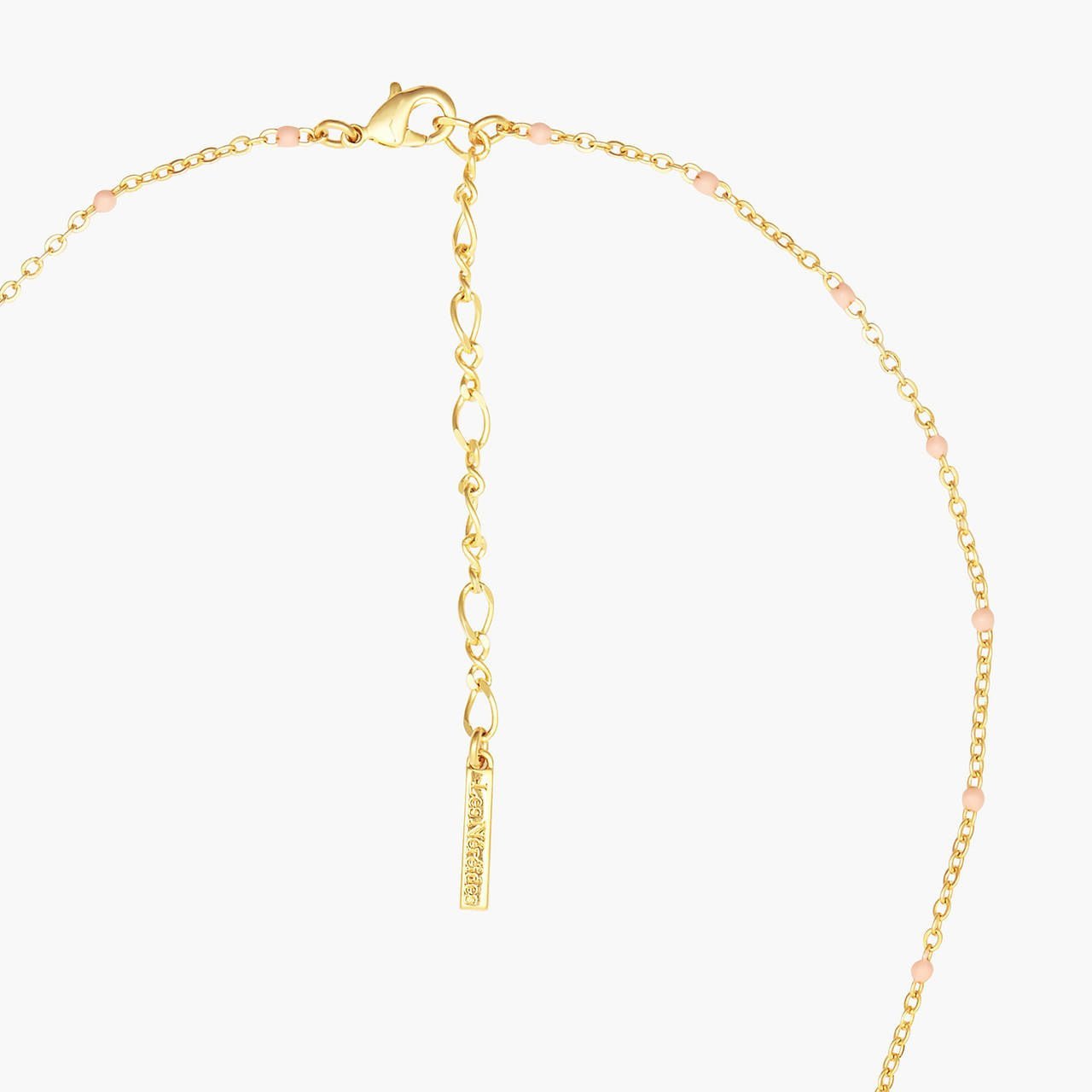 Pink Japanese Cherry Blossom Thin Necklace | ANHA3041 - Les Nereides