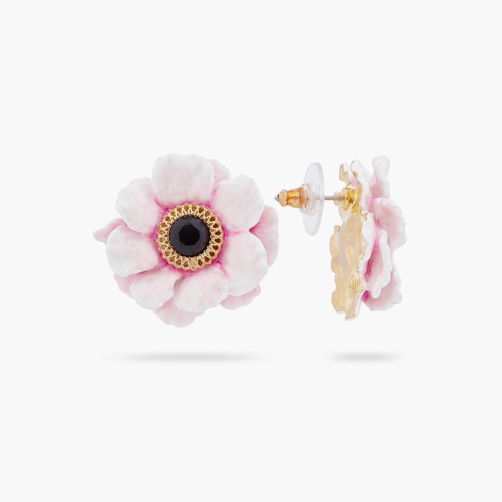 Pink Peony Earrings | ARPF1051 - Les Nereides