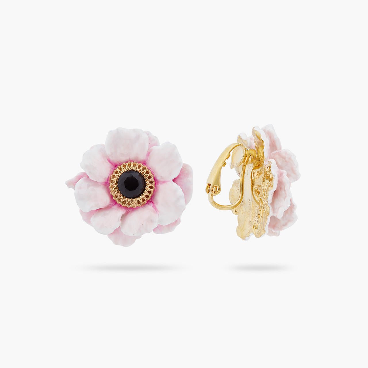 Pink Peony Earrings | ARPF1051 - Les Nereides