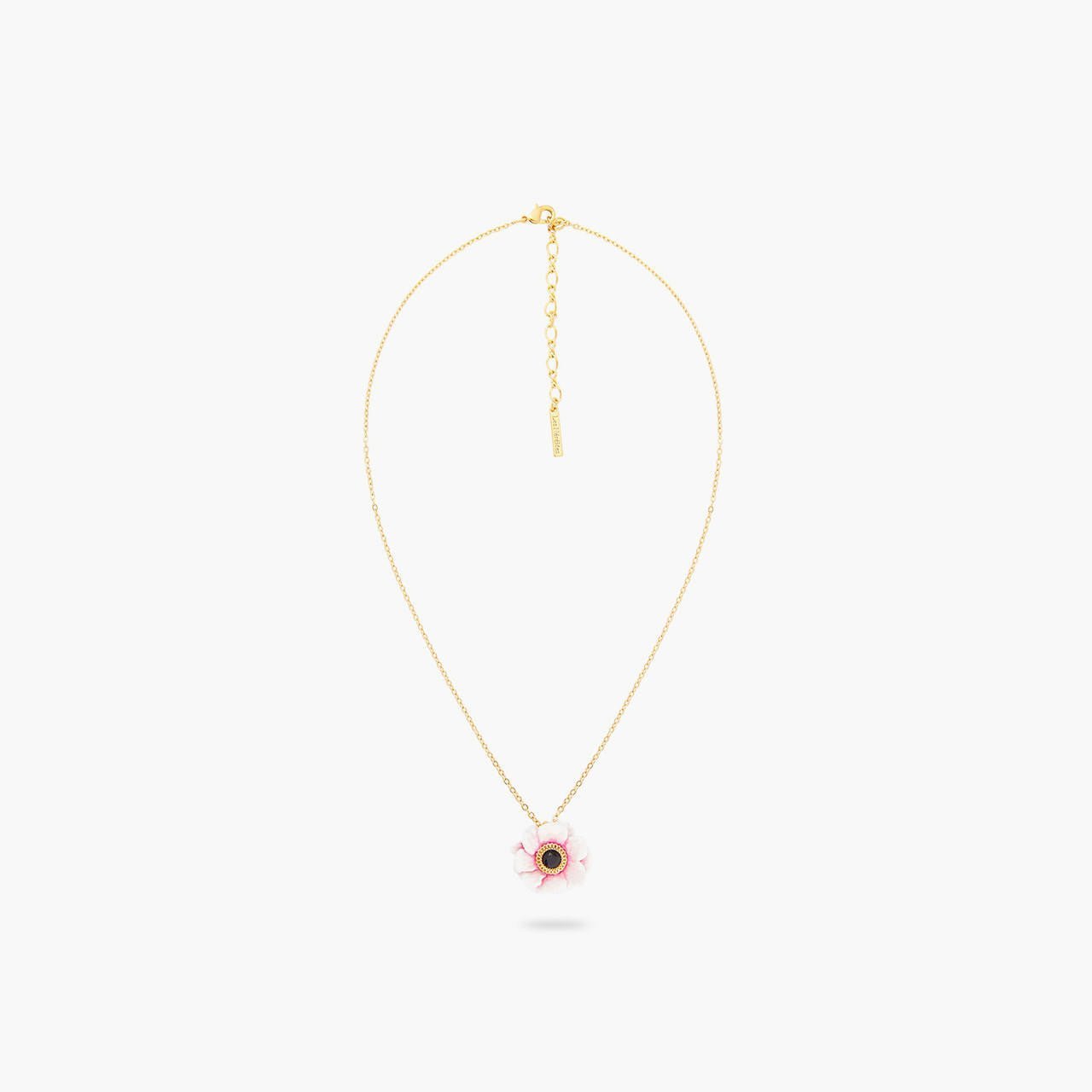 Pink Peony Fine Necklace | ARPF3031 - Les Nereides