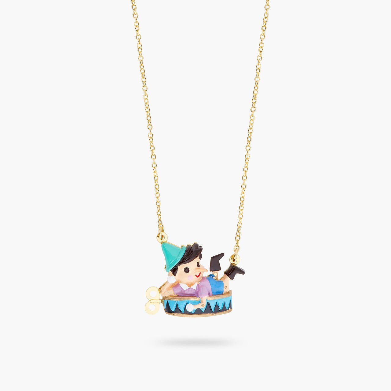 Pinocchio And Circus Tent Necklace | ARPI3011 - Les Nereides