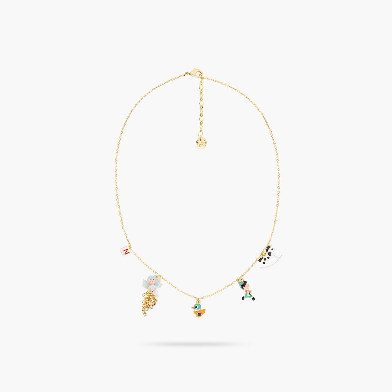 Pinocchio And Magical World Charm Necklace | ARPI3061 - Les Nereides