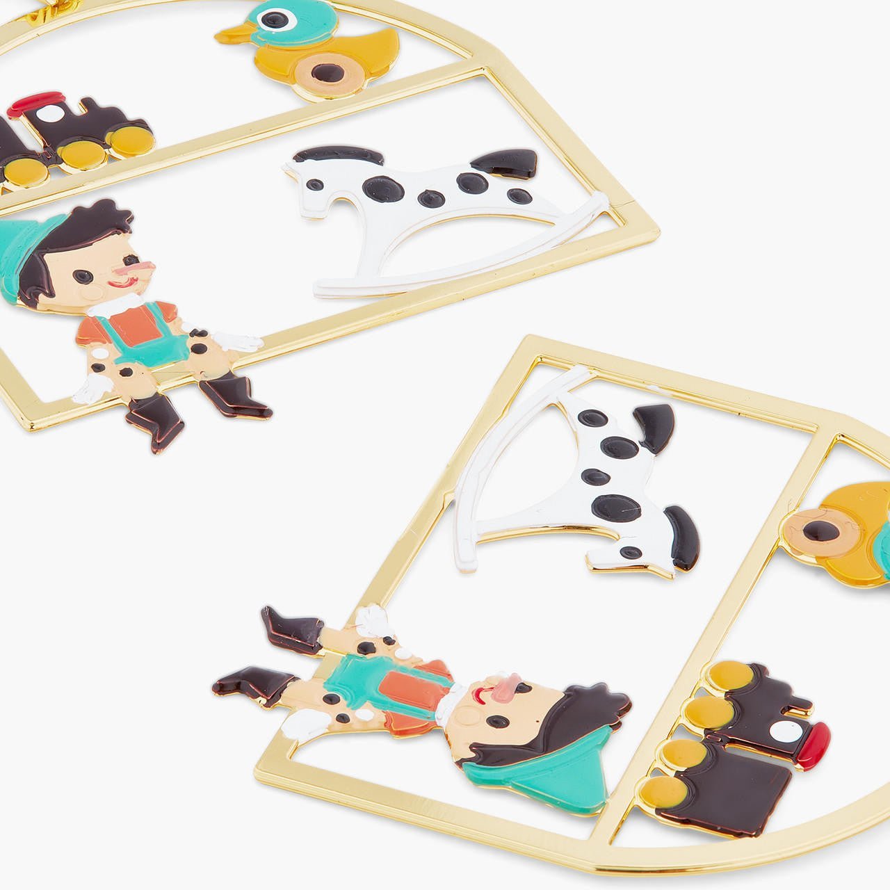 Pinocchio And Toys Earrings | ARPI1031 - Les Nereides