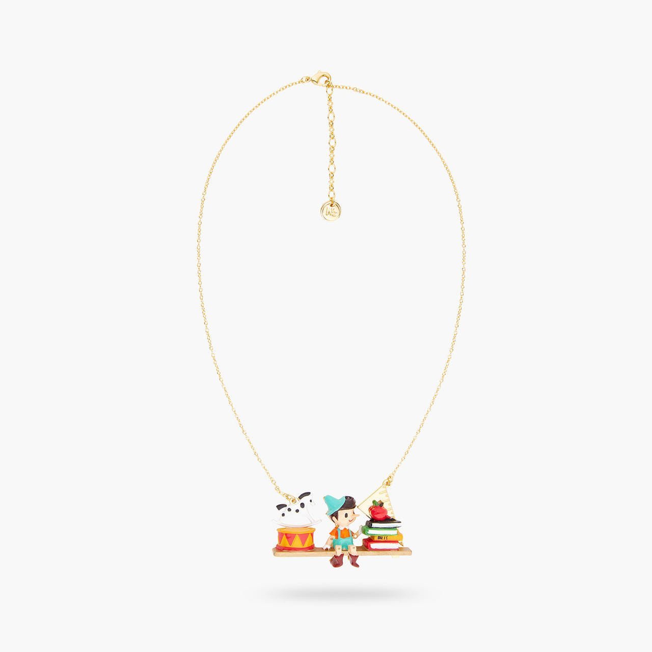 Pinocchio And Toys Statement Necklace | ARPI3031 - Les Nereides