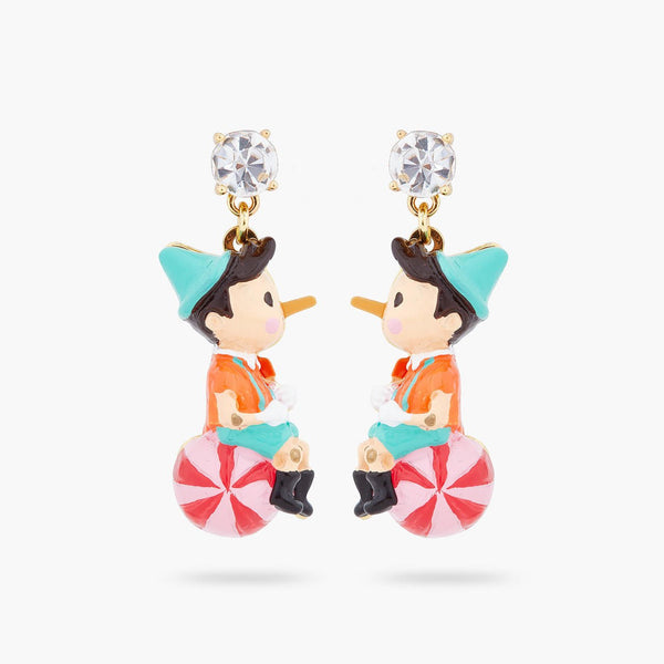 Pinocchio On His Ball Earrings | ARPI1091 - Les Nereides