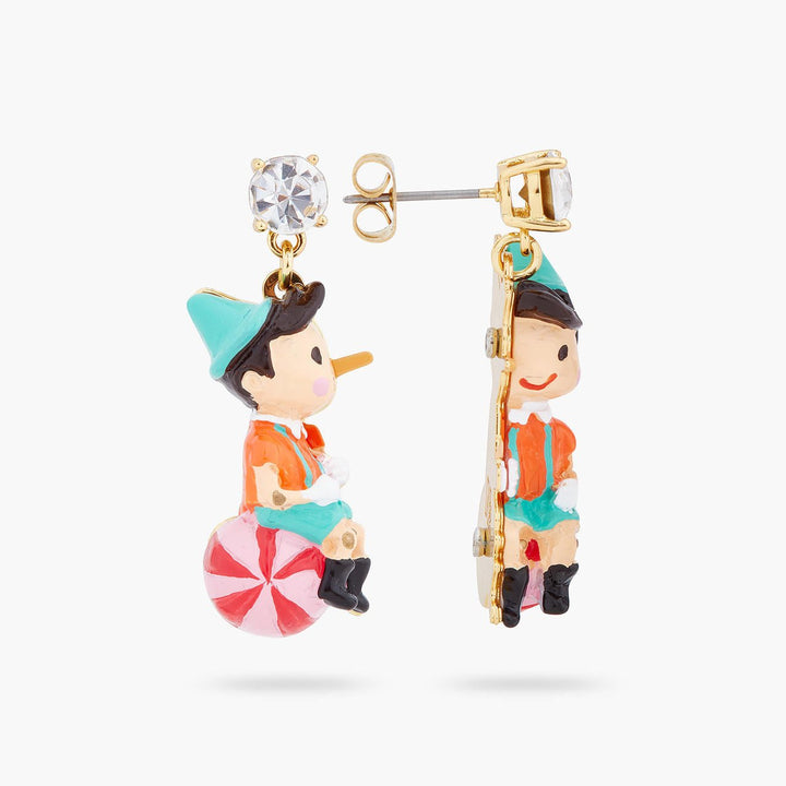 Pinocchio On His Ball Earrings | ARPI1091 - Les Nereides