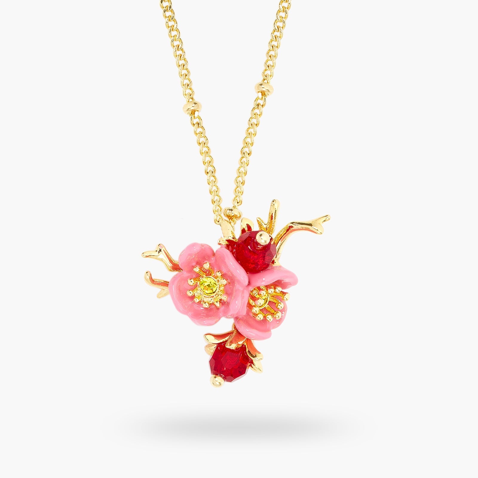 Plum Blossom Pendant Necklace | ASPL3021 - Les Nereides